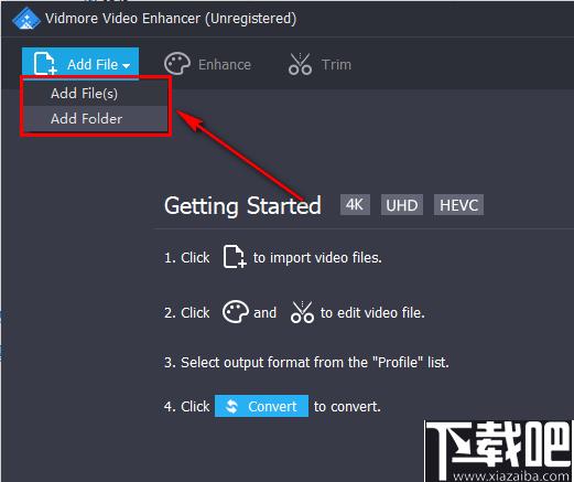 Vidmore Video Enhancer下载,视频稳定,视频增强,视频处理