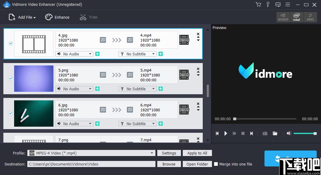 Vidmore Video Enhancer下载,视频稳定,视频增强,视频处理