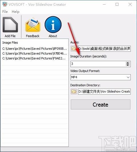 VovSoft Vov Slideshow Creator下载,幻灯片制作软件
