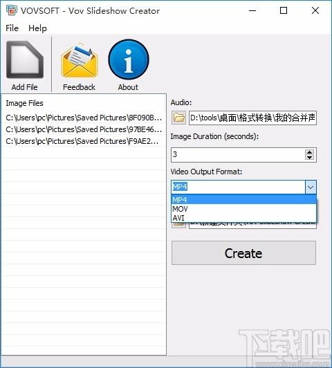 VovSoft Vov Slideshow Creator下载,幻灯片制作软件