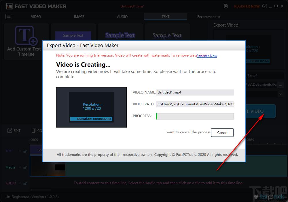 Fast Video Maker下载,视频制作管理软件,视频编辑,视频制作