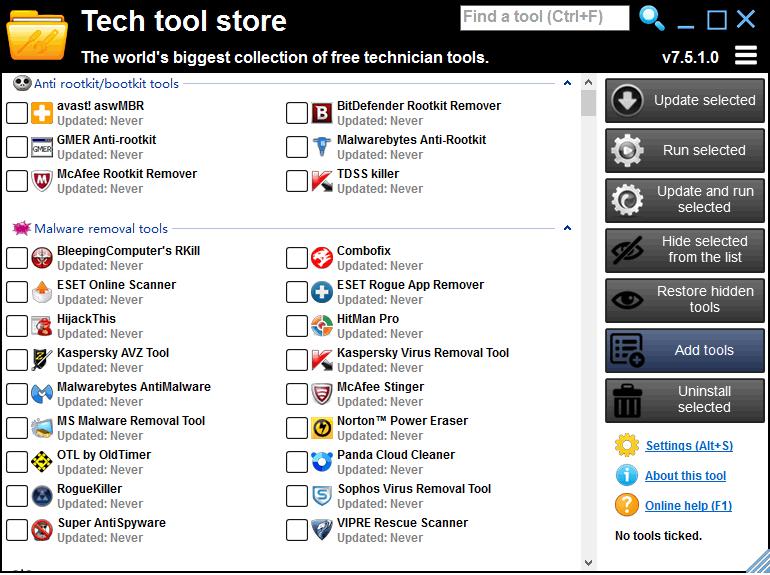 Tech Tool Store下载,程序下载,程序安装,程序卸载,程序管理